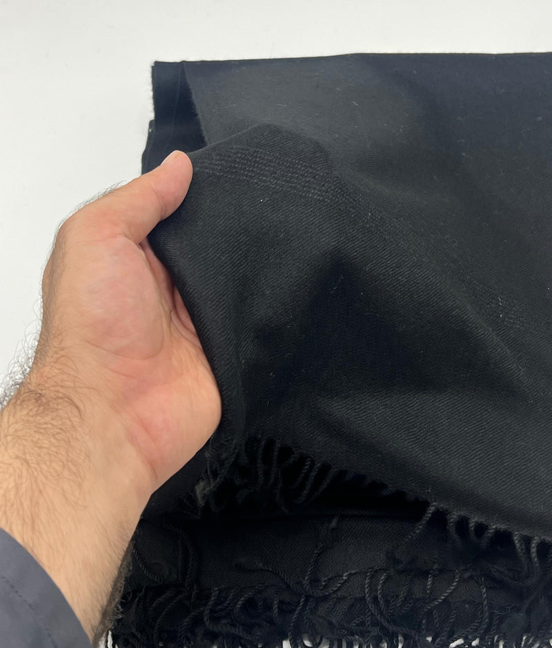 specaial plain blackl shawl  100 woolen and handmade